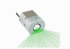 PI S-334 高速チップ・チルト圧電プラットフォーム（ステアリングミラー用）。圧電スタック駆動のコンパクトな2軸フレクシャ機構