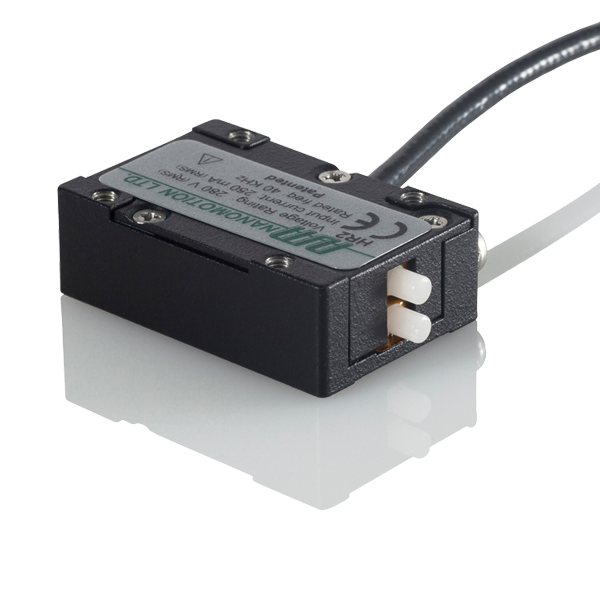 HR2 piezoelectric motor element with dual ceramic drive fingers