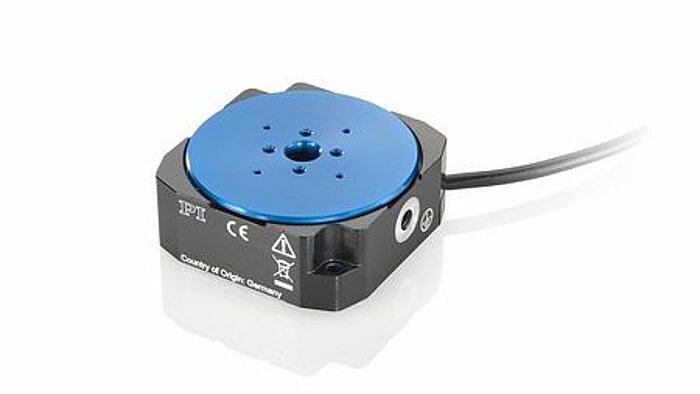 PI U-628 miniature rotation stage for compact gimbal assemblies