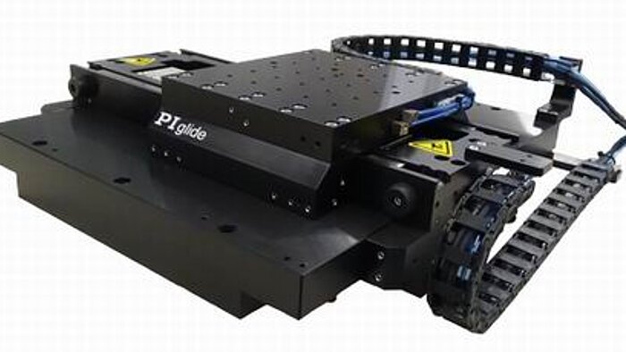 等速走査アプリケーション向けA-311プラナーエアベアリングXYステージ